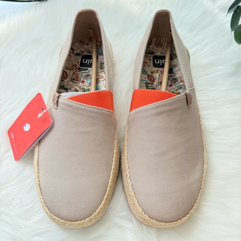 Pre-owned UIN Men’s Comfortable Shoes/Marbella Khaki/US8
